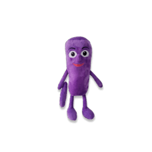 Tung Tung Tung Sahur Plush - Purple